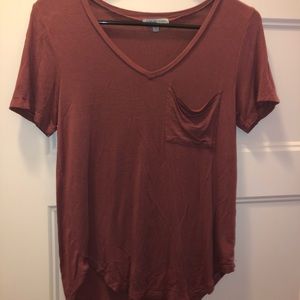 v- neck shirt